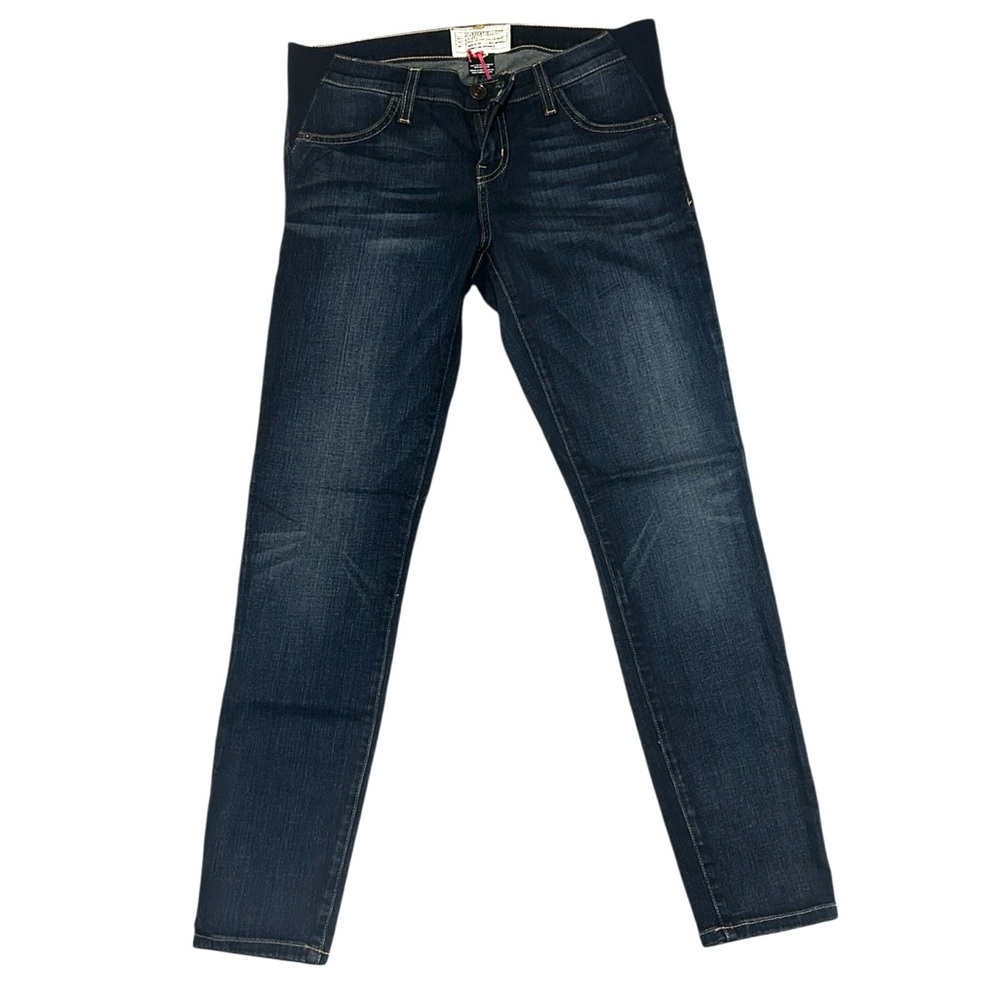 Current Elliott Hatch Maternity Stretch Stiletto Townie Dark Jeans New SZ 26